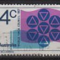Australia 1967  - Scott  427 used -  4c, YWCA emblem (6-661)