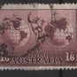 Australia, Airmail,  1937  - Scott  C5 used -  1sh6p, Mercury & Hemispheres (6-678)