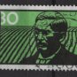 Germany 1988 -  Scott 1550 used - 80pf, Friedrich Wilhelm Raiffeisen  (7-22)