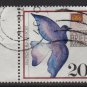 Germany 1988 - Scott 1564 - 20 pf, bird, Stamp Day   (7-27)