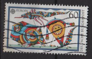 Germany 1989 - Scott 1573 - 60 pf, EUROPA issue, Kites (7-28)