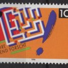 Germany 1990 - Scott 1597 MNH-  100pf,  Youth Science & Technology competition (7-61)