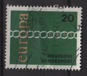 Germany 1971 - Scott 1064 used - 20pf,Europa issue (7-85)