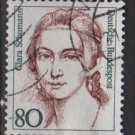 Germany 1986 - Scott 1483 used - 80pf, Famous Women, Clara Schumann  (7-130)