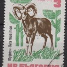 Bulgaria 1973  - Scott 2100 CTO -  3s, Wild animals (7-611)