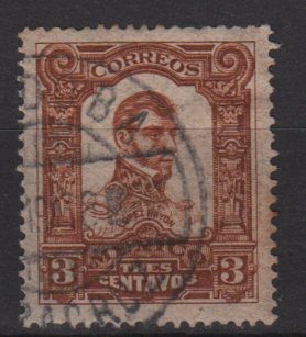 Mexico 1910 - Scott 312 used - 3c, Lopez Rayon   (8-252)