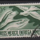 Mexico SPECIAL DELIVERY 1962 - Scott E18 MH - 50c, Hands & Pigeon  (8-273