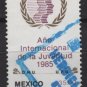 Mexico 1985 - Scott 1378 used - 35p, International Youth Year   (8-342)