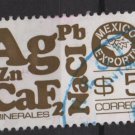 Mexico 1975/87 - Scott 1120a  used   - 5p,  Export emblem &  minerals (8-310)