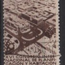 Mexico  1938  - Scott  743 used  - 10c, 16th Congress of planing & housing  (7-297)
