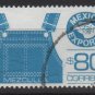 Mexico  1986/87  - Scott  1469 used  - 80p,  export emblem & denims overalls (3-22*)