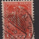 Mexico  1934/40 - Scott  707 used - 1c, Yalalteca Indian (G-21)