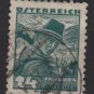 Austria 1934/35 - Scott  362  used -  24g,  Salzburg  costume  (8-381)