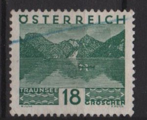 Austria 1929/30  -  Scott  330 used  - 18g, Traunsee  (8-413)