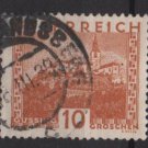 Austria 1929/30  -  Scott  326 used  - 10g, Gussing  (8-407)