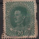 Austria 1917/18  -  Scott  169 used  - 20h, Emperor Karl I  (8-402)