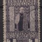 Austria 1908/13 - Scott 124 used - 1k, Franz Josef in Royal Robes (8-395)