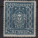 Austria 1922/24 - Scott 290 MH - 25k, Symbol of Art & Science (8-389)