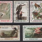 Haiti 1975  - Cinderella stamps - Unauthorized Audubon Birds issues (H - 81)