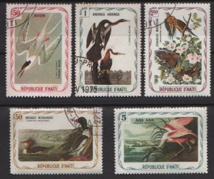 Haiti 1975  - Cinderella stamps - Unauthorized Audubon Birds issues (H - 81)