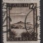 Austria 1945/46  -  Scott  461 used -  12g, Scenic View, WolfgangSee (8-434)