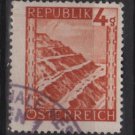 Austria 1945/46  -  Scott 456 used - 4g, Scenic View, Eisenez surface mine (8-427)