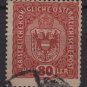 Austria 1916/18 - Scott 157 used -  80h, Coat of Arms (8-506)