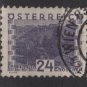 Austria 1932 - Scott 345 used - 24g,  Scenic view, Salzburg (8-468)