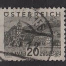 Austria 1932 - Scott 343 used - 20g,  Scenic view, Durnstein (8-464)