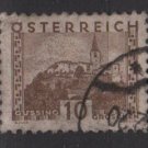 Austria 1932 - Scott 340 used - 10g, Scenic view, Gussing (8-460)