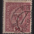 Austria  1916/18 -  Scott 158  used  - 90h, Austrian Crown (8-514)