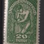 Austria  1919/20 -  Scott 208a  MH  - 20h, Allegory of New Republic (8-520)