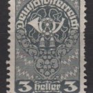 Austria  1919/20 -  Scott 200 MH - 3h, Post horn (8-554)