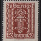 Austria 1922/24  - Scott  264  MH  - 50k, Symbols of  Labor & Industry (8-635)