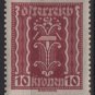 Austria 1922/24  - Scott  257 MH  - 10k, Symbols of  Labor & Industry (8-615)
