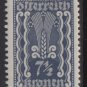 Austria 1922/24  - Scott  256 MH  - 7.1/2k, Symbols of  Agriculture  (8-609)