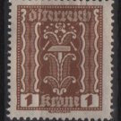 Austria 1922/24  - Scott  251 MH  - 1k,  Symbols of  Labor & Industry (8-597)