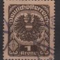 Austria 1920/21  -  Scott    239 used  - 1k Coat  of Arms (8-586)