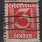 Austria 1925/27  - Scott 305  used -  3g, Numeral (8-699)