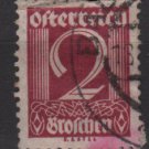 Austria 1925/27  - Scott 304  used -  2g, Numeral (8-697)