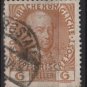 Austria 1908/13 - Scott 114a  used - 6h,  Leopold II (8-677)