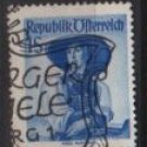 Austria 1948/52  -  Scott 537  used  -  1s,  Austrian Costumes, Tyrol (8-745)