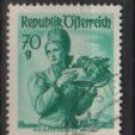 Austria 1948/52  -  Scott 533  used  -  70g,  Austrian Costumes, Wackau (8-742)