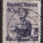 Austria 1948/52  -  Scott 528 used  -  40g,  Austrian Costumes, Vienna (8-734)