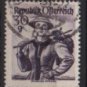 Austria 1948/52  -  Scott 527 used  - 30g,  Austrian Costumes, Salzburg (8-732)