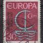 Germany 1966 - Scott 964 used - 30pf, Europa issue, common design (9-363)