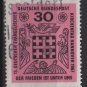 Germany 1967 - Scott 972 used - 30pf, "peace is Among Us", Protestant meeting (9-349)