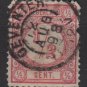 Netherlands 1876 - Scott 34 used - 1/2c, Numeral   (8-400)