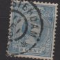 Netherlands 1891-94 issue - Scott  41 used - 5c, Princess Wilhelmina   (8-504)