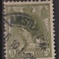 Netherlands 1898 - Scott 62 used - 3c, Queen Wilhelmina  (9-459)